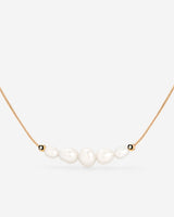 Pearlessence Choker Oro Rosa