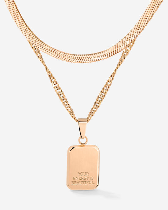 Your energy is beautiful Bundle Oro Rosa
