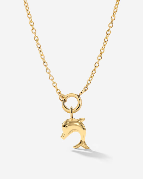Dolphin Classic Chain Collana Set Oro