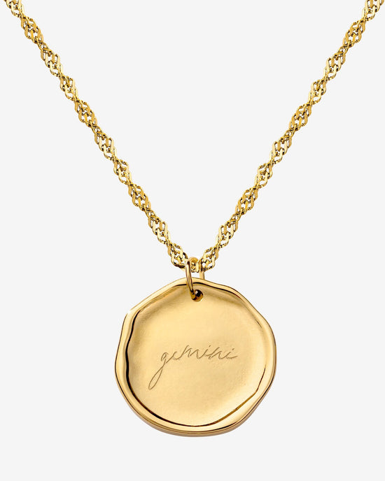 Zodiac Collana - Gemelli Oro
