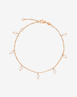Shiny Pearls Bracciale Oro Rosa