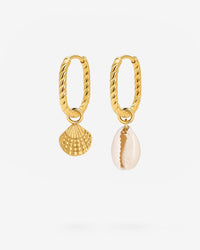 Oval Twisted Hoop Set Baby