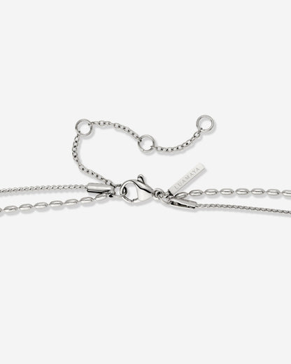 Droplet Double Collana Argento