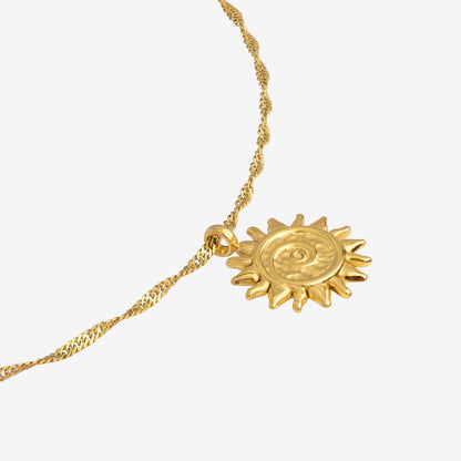 Free Sunny Swirl Collana Oro