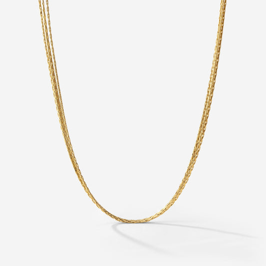 Cascade Layer Collana Oro