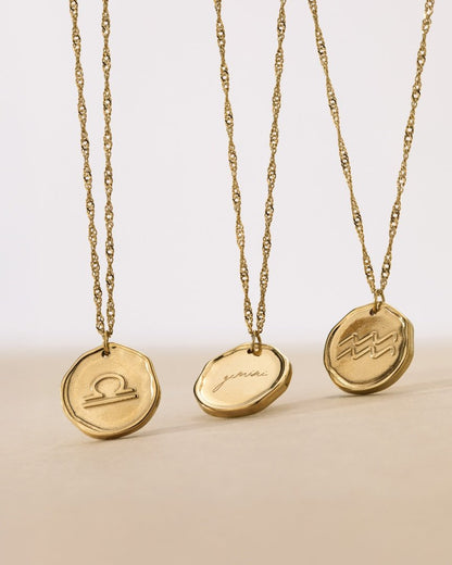 Zodiac Collana - Gemelli Oro