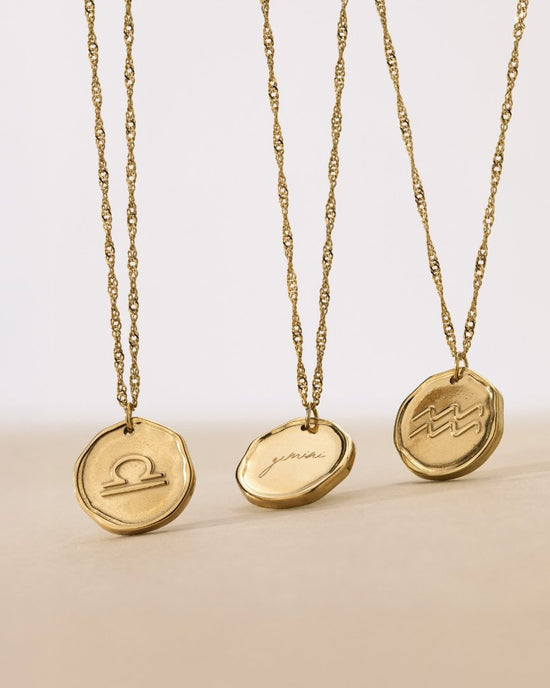 Zodiac Collana - Gemelli Oro