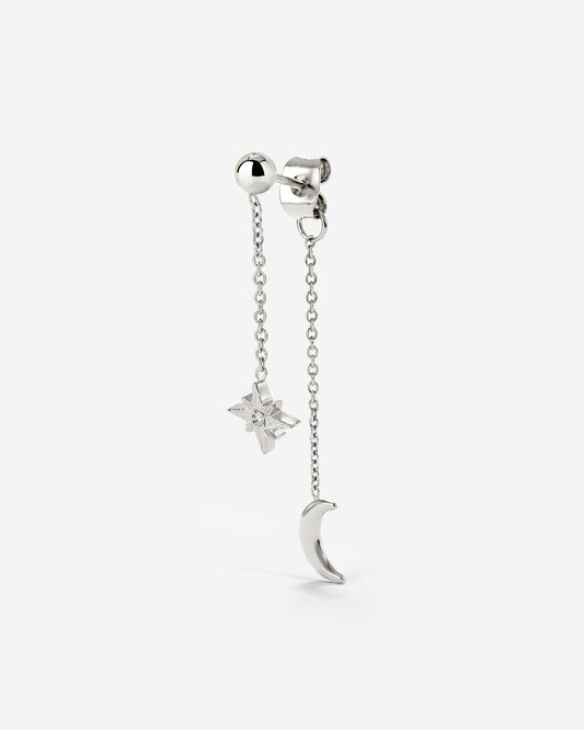 Shiny Ines Stud Orecchino Argento