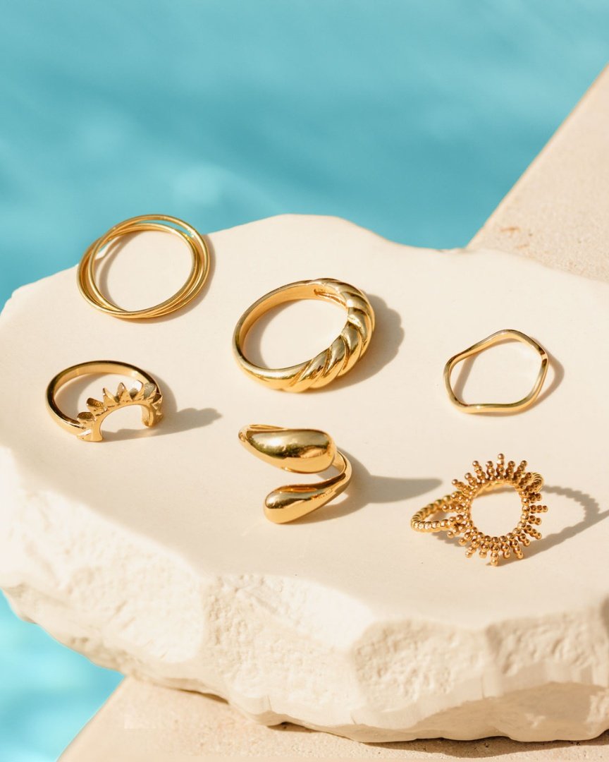 Slim Wave Anello Argento