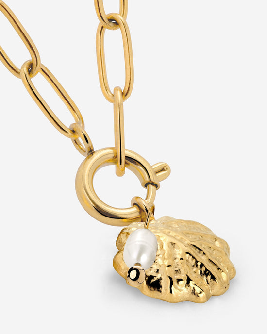 Ocean Lovers Oval Links Collana Set Oro