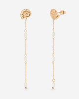 Siren's Spell Pearl Drop Orecchini Oro Rosa
