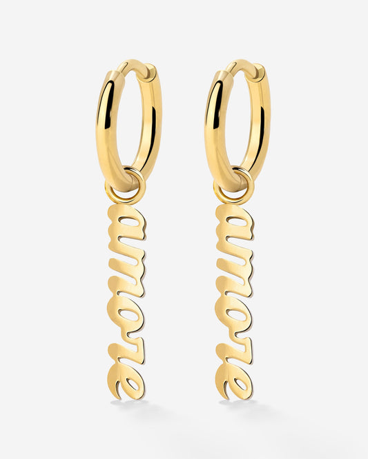 Amore puro Hoop Set Small Oro