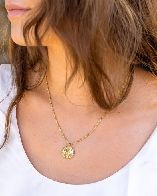 Zodiac Sign Collana Oro