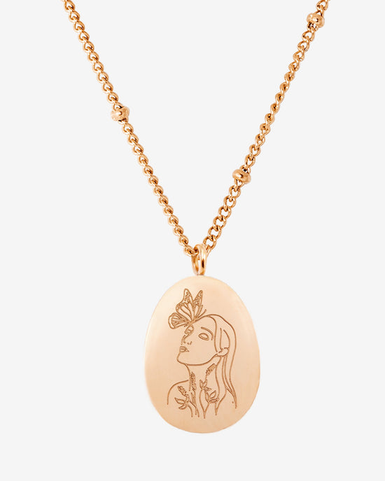 Tender Grace Collana Oro Rosa
