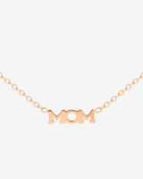 Mom Forever Collana Oro Rosa