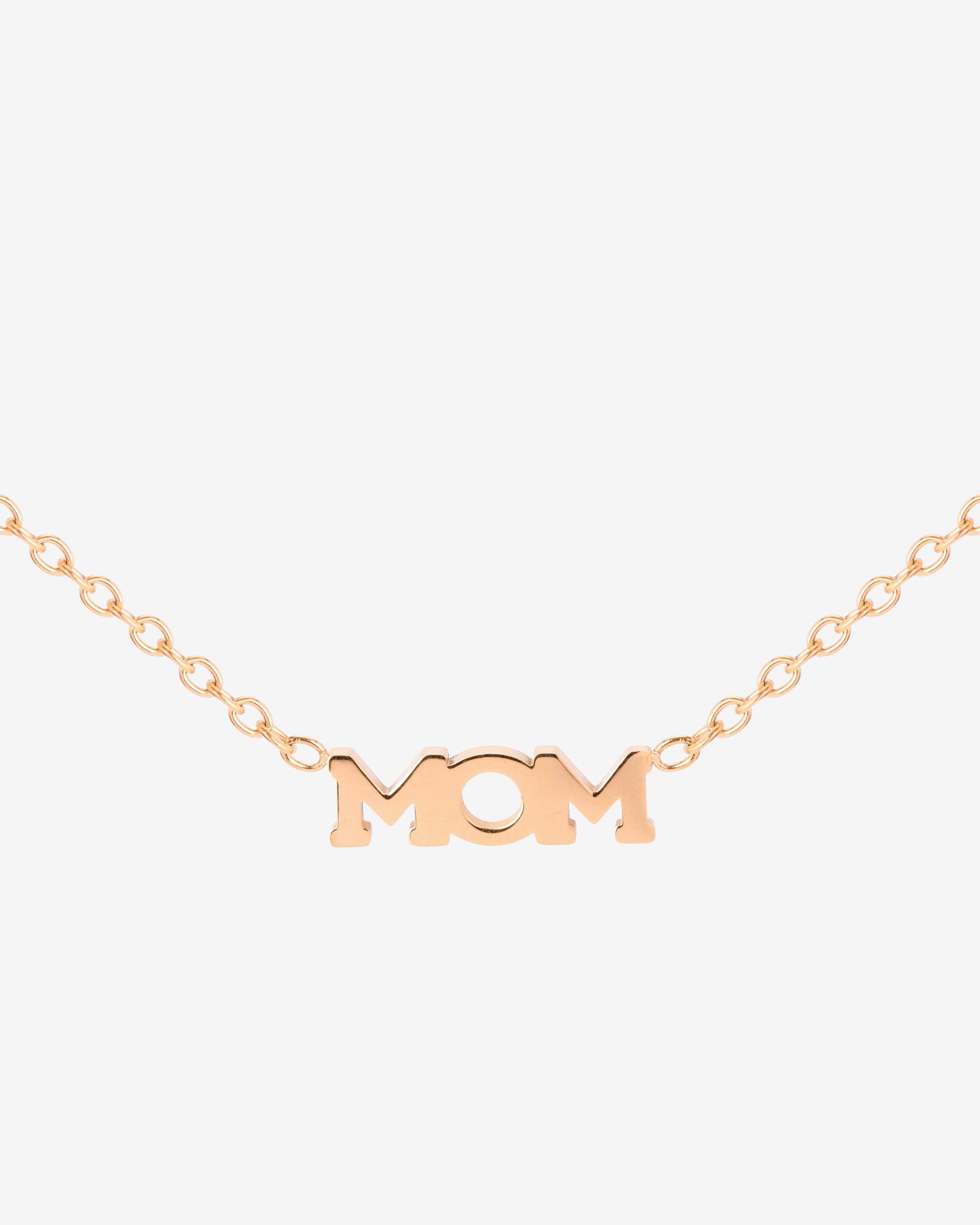 Mom Forever Collana Oro Rosa