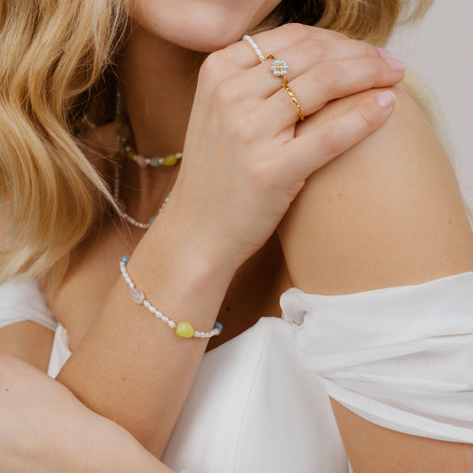 Spring Pastels Bracciale Oro