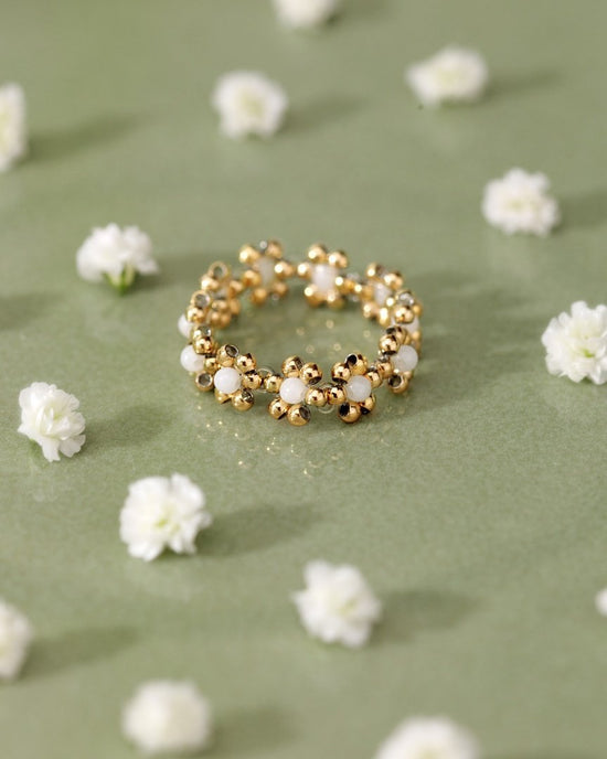 Flowery Anello Argento