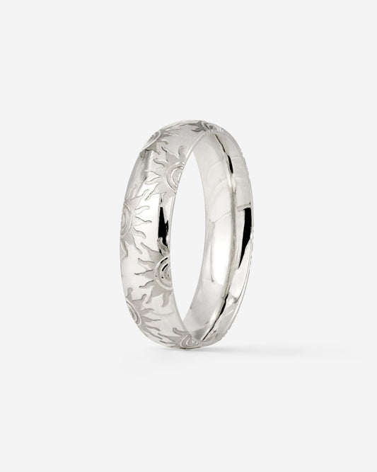 Sun Lover Anello Argento