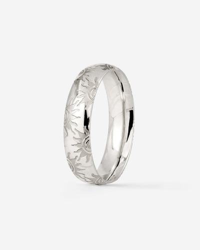 Sun Lover Anello Argento