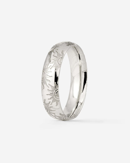 Sun Lover Anello Argento