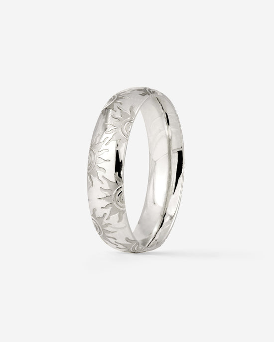 Sun Lover Anello Argento