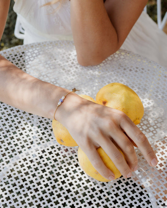 Painted Blue Bracciale