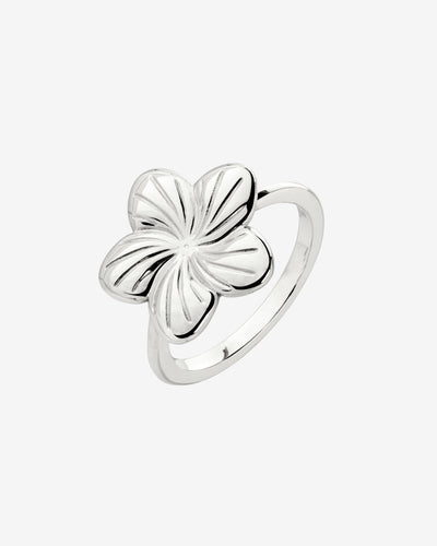 Floral Glow Anello Argento
