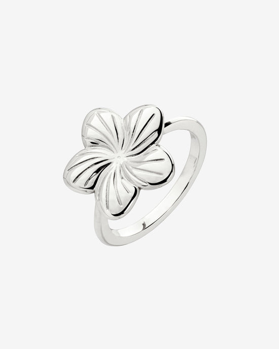 Floral Glow Anello Argento