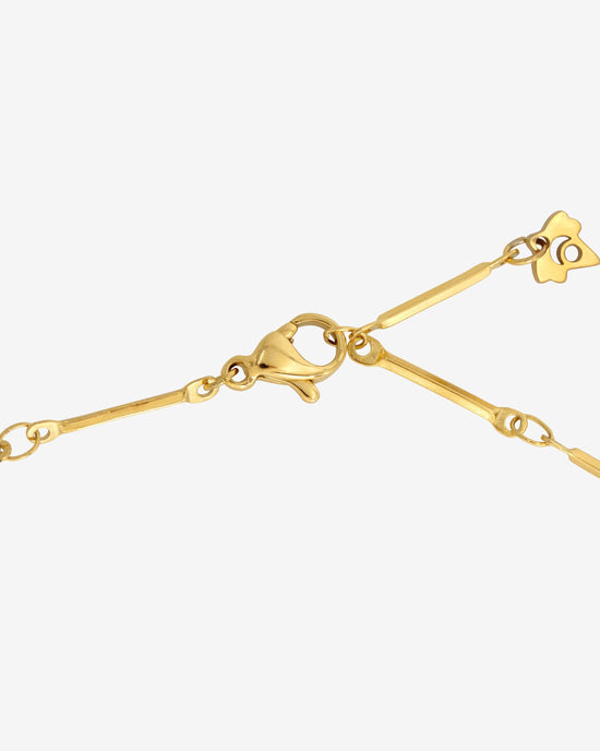 Annes Authentic Pearl Choker Oro