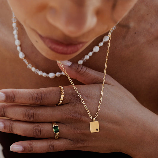 Brilliant Emerald Anello Oro