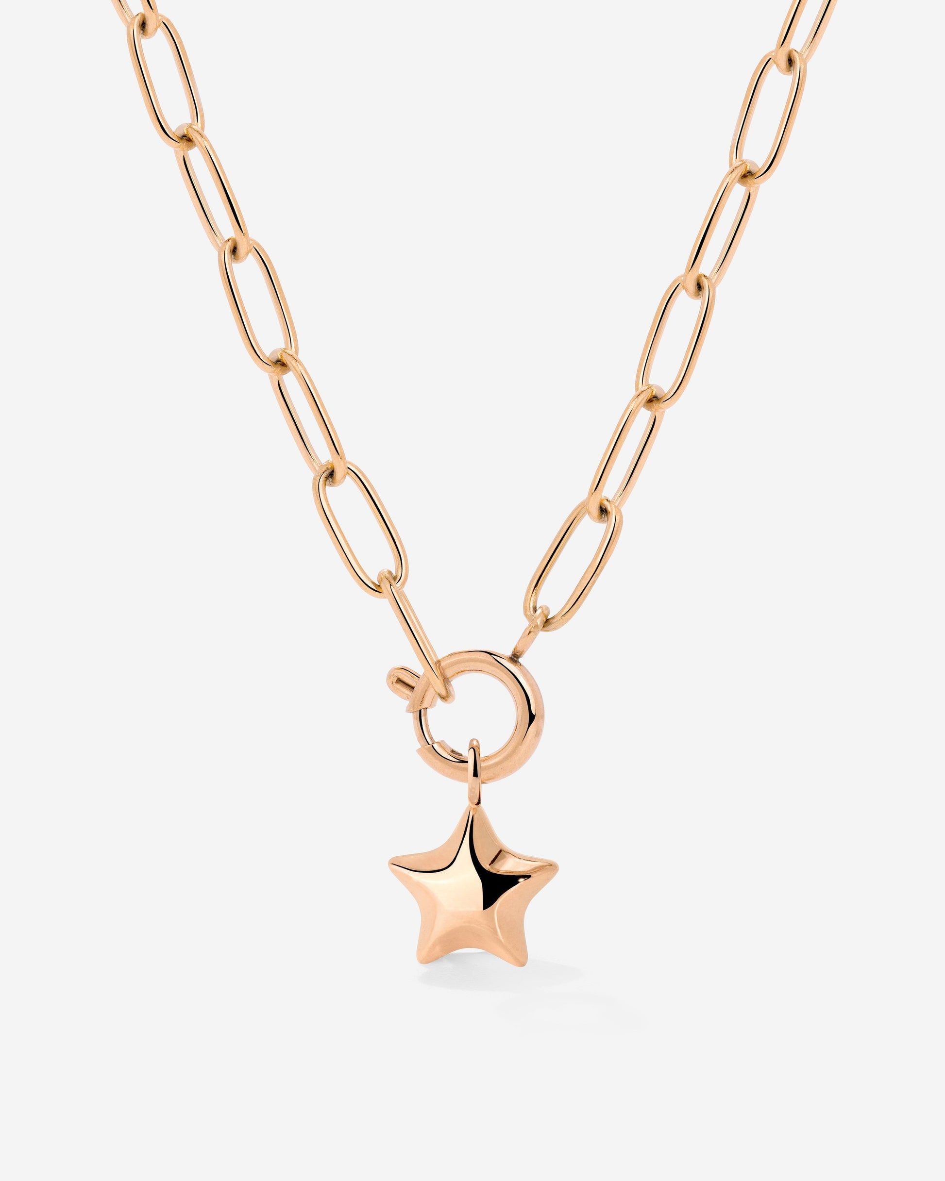 Nova Oval Links Collana Set Oro Rosa