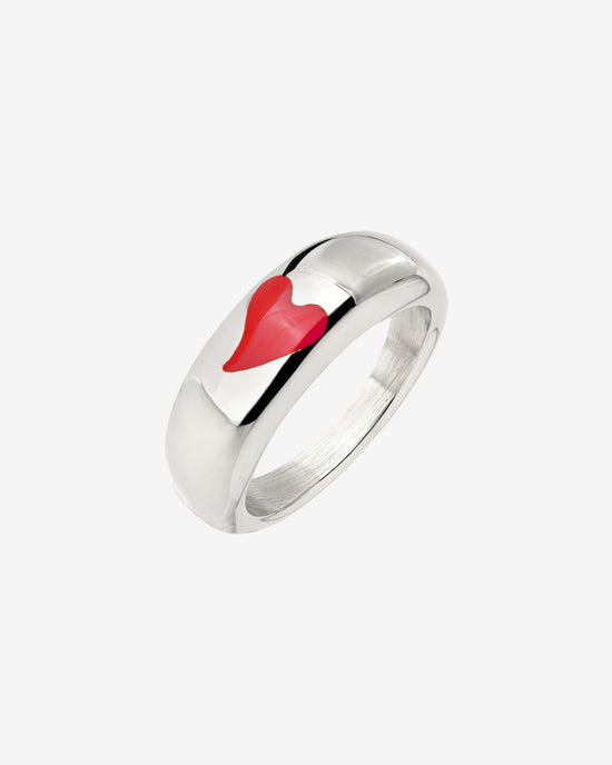Hot Love Anello Argento