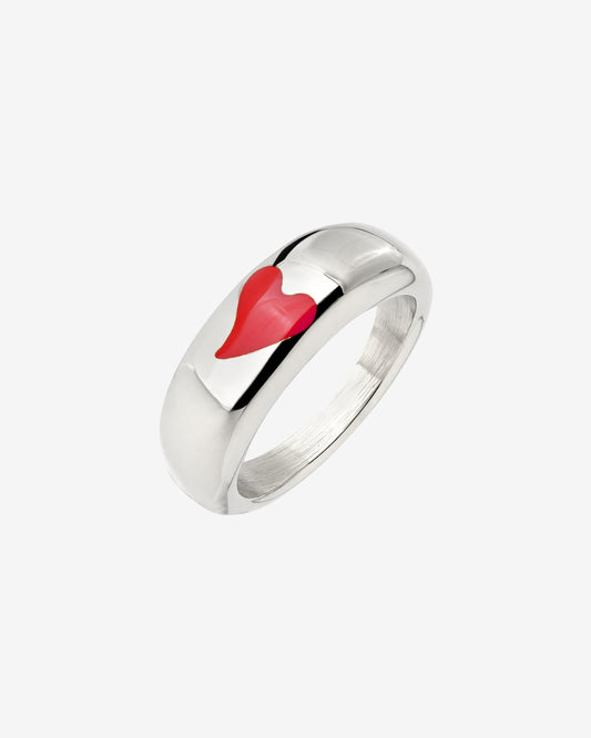 Hot Love Anello Argento