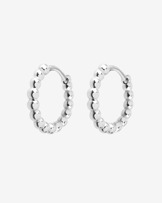 Pellet Hoops Argento