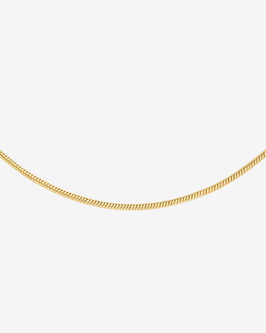 Round Snake Collana Oro
