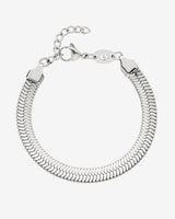 Bold Herringbone Argento