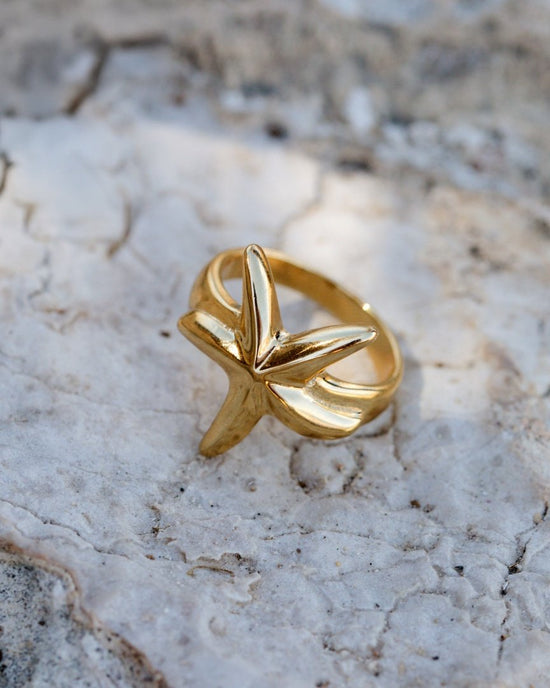 Sea Star Anello Argento