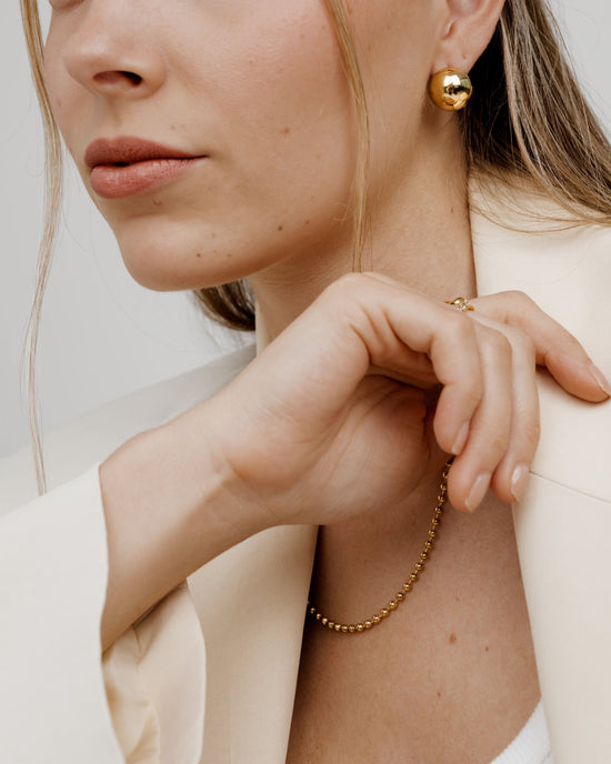 Graceful Curves Orecchini Oro