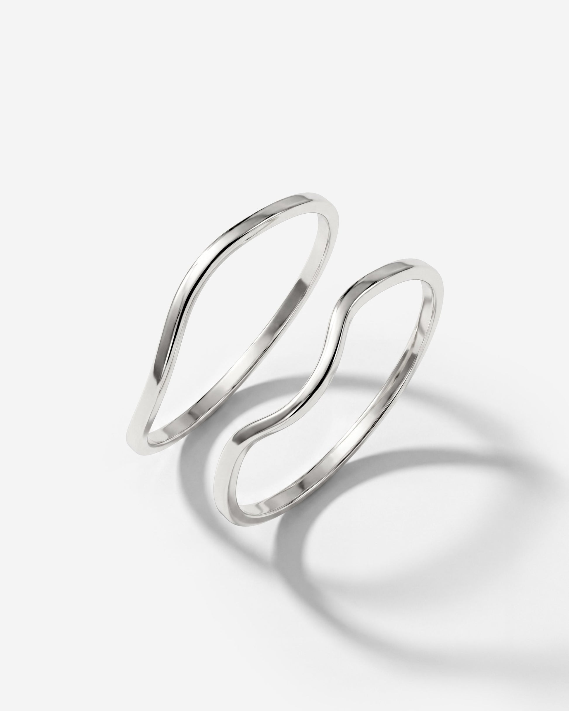 Skinny Dip Anello Duo Argento