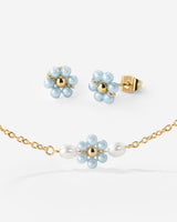 Forever Blue Daisy Bundle Oro