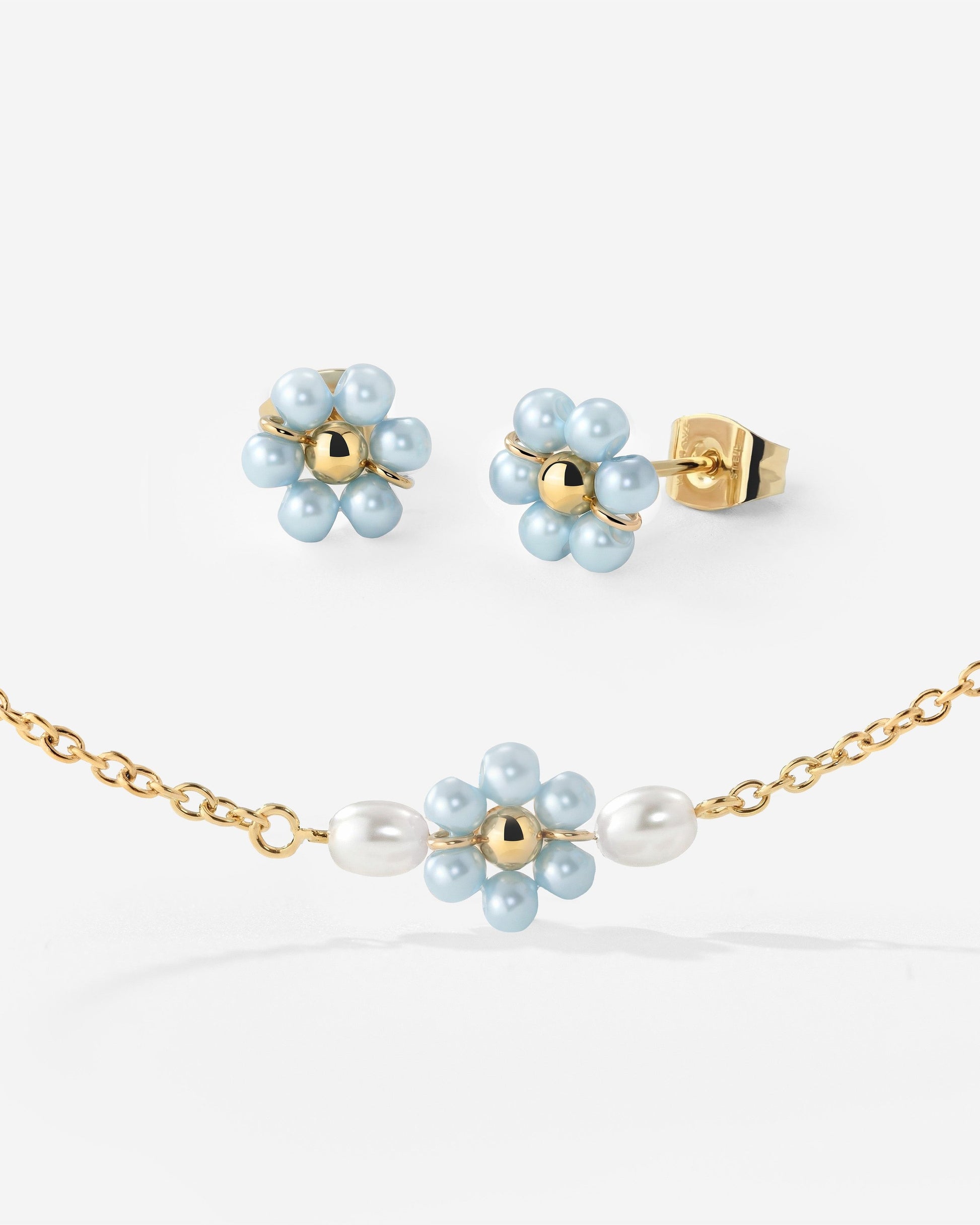 Forever Blue Daisy Bundle Oro