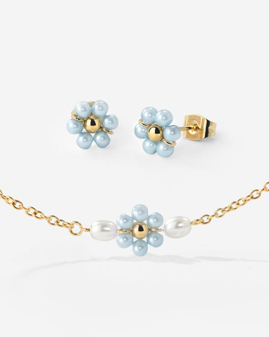 Forever Blue Daisy Bundle Oro