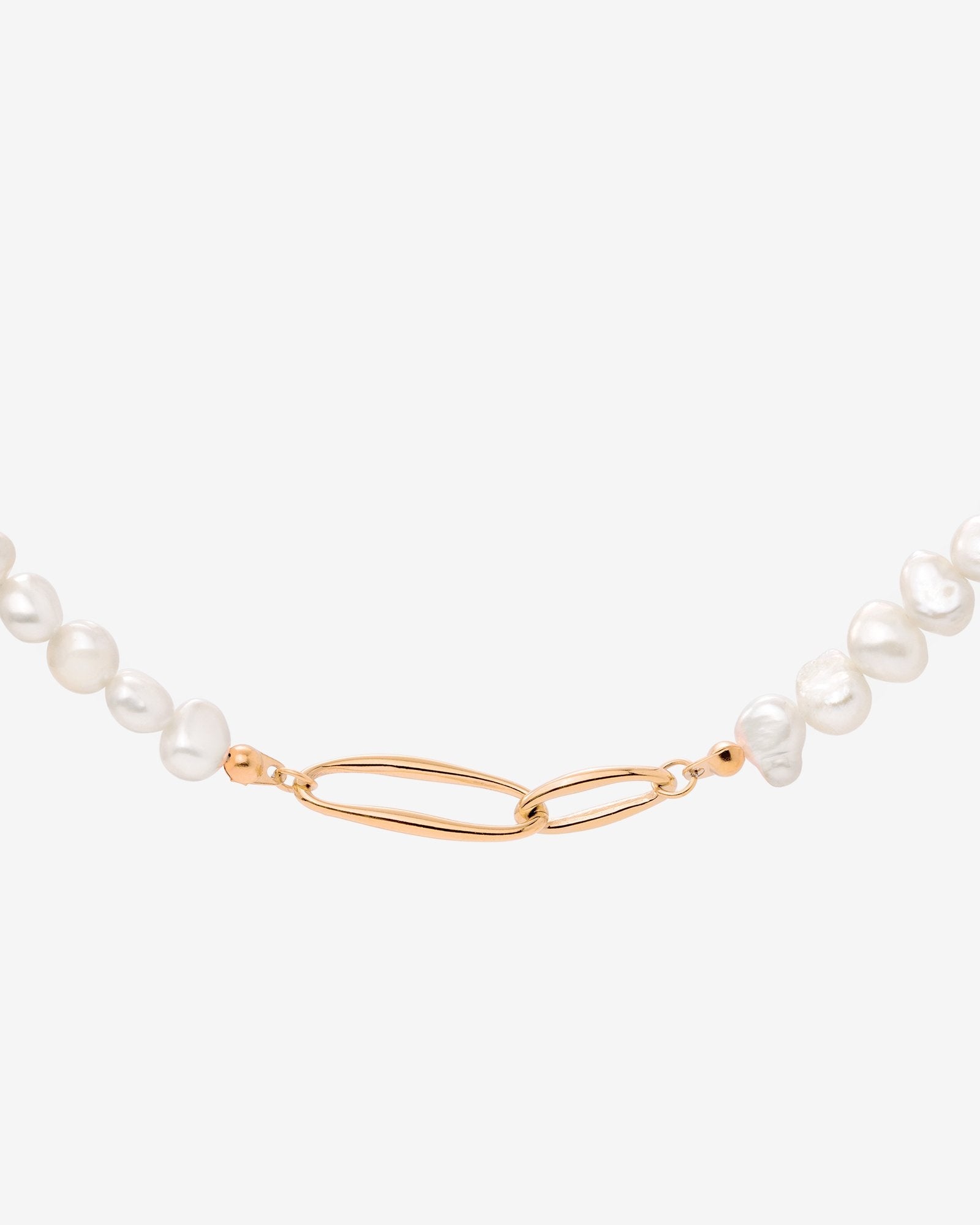 Fluidity Pearl Collana Oro Rosa