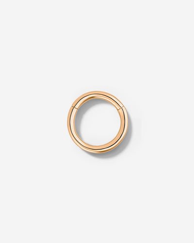 Basic Click Piercing Oro Rosa