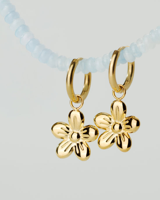 Blossom Hoop Set Small Oro