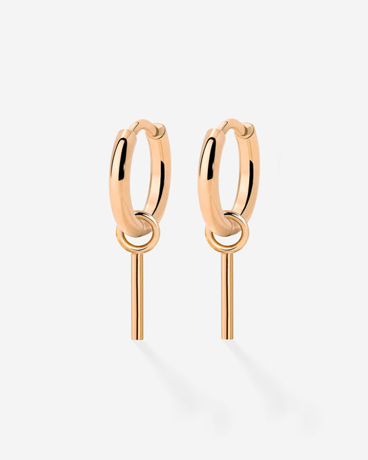 The Spine Hoop Set Baby Oro Rosa