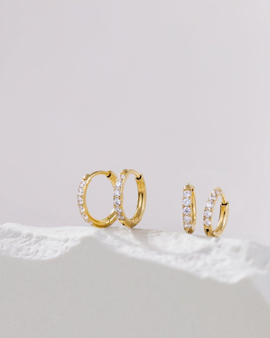 Glimmer Hoop Bundle Oro Rosa