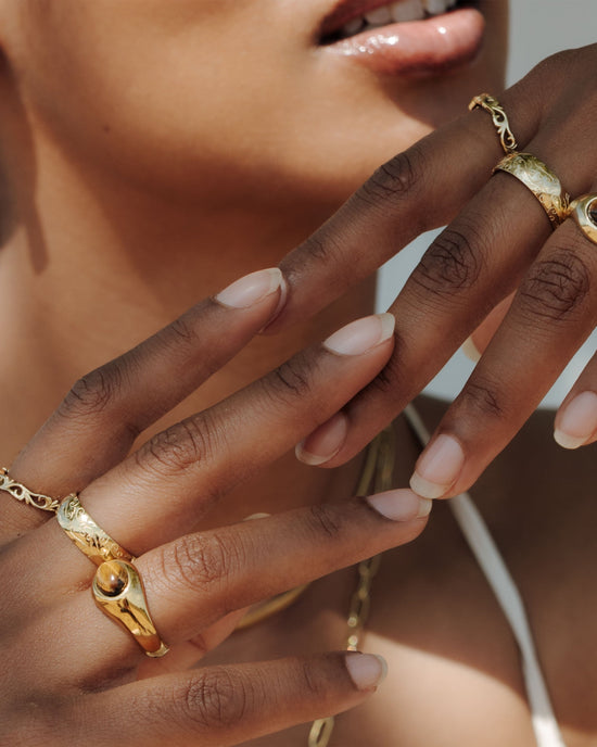 Desert Glow Anello Oro