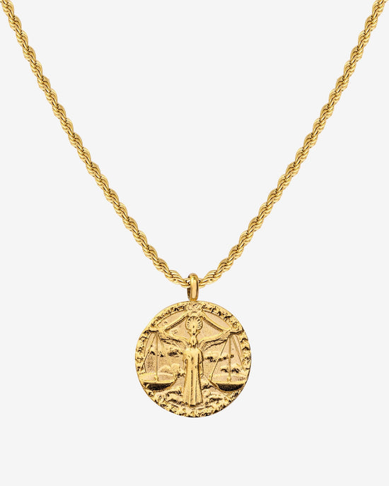 Zodiac Sign Collana Oro